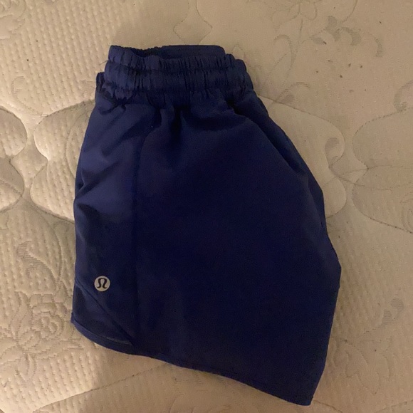 Blue lululemon shorts - Picture 2 of 3